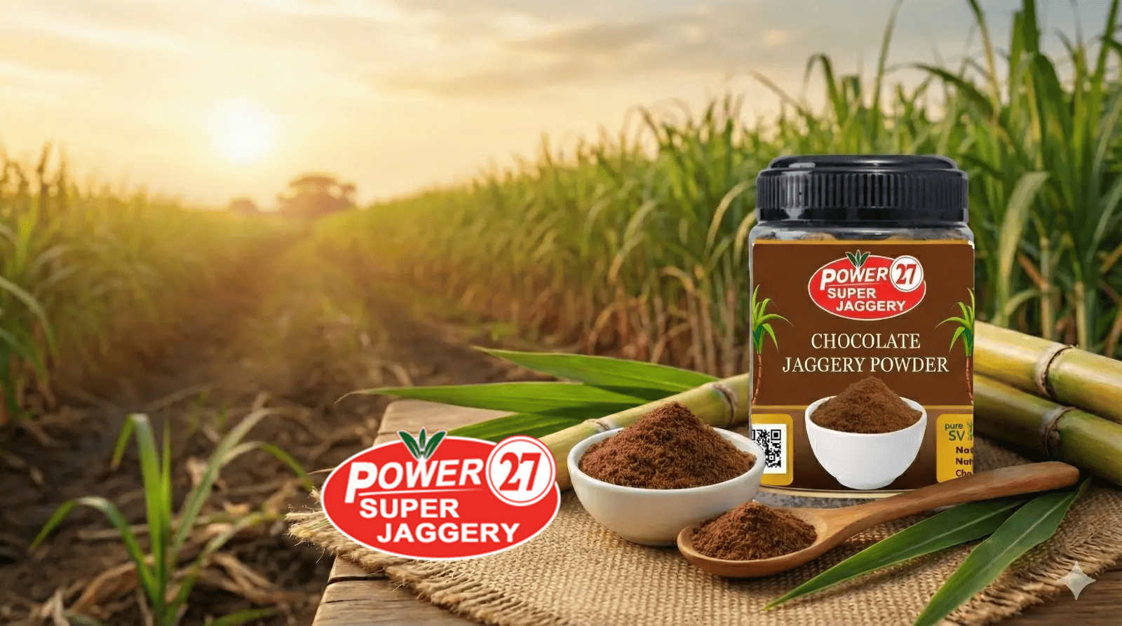Power27 Super Jaggery — Chemical-Free Natural Sweetener